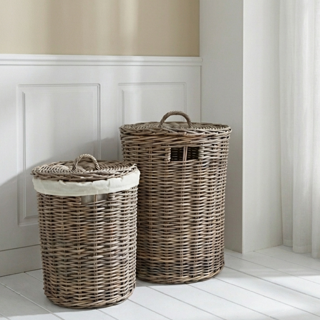 Bovari™ Luksus opbevaringskurv med låg