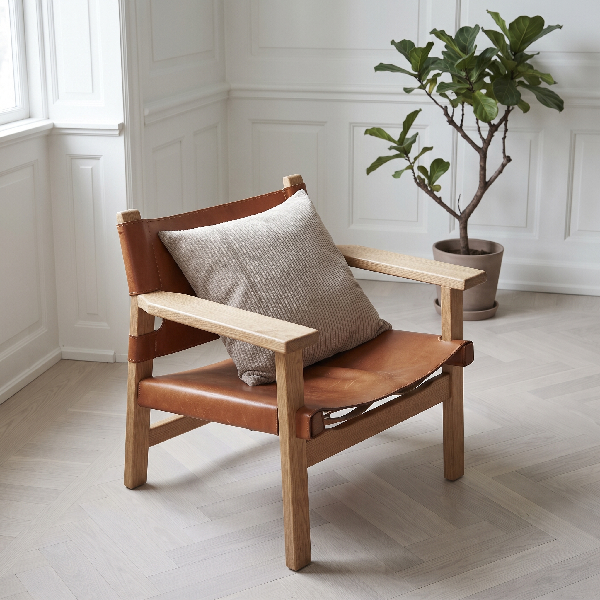 FJELL - beige sofapude 45x45 cm