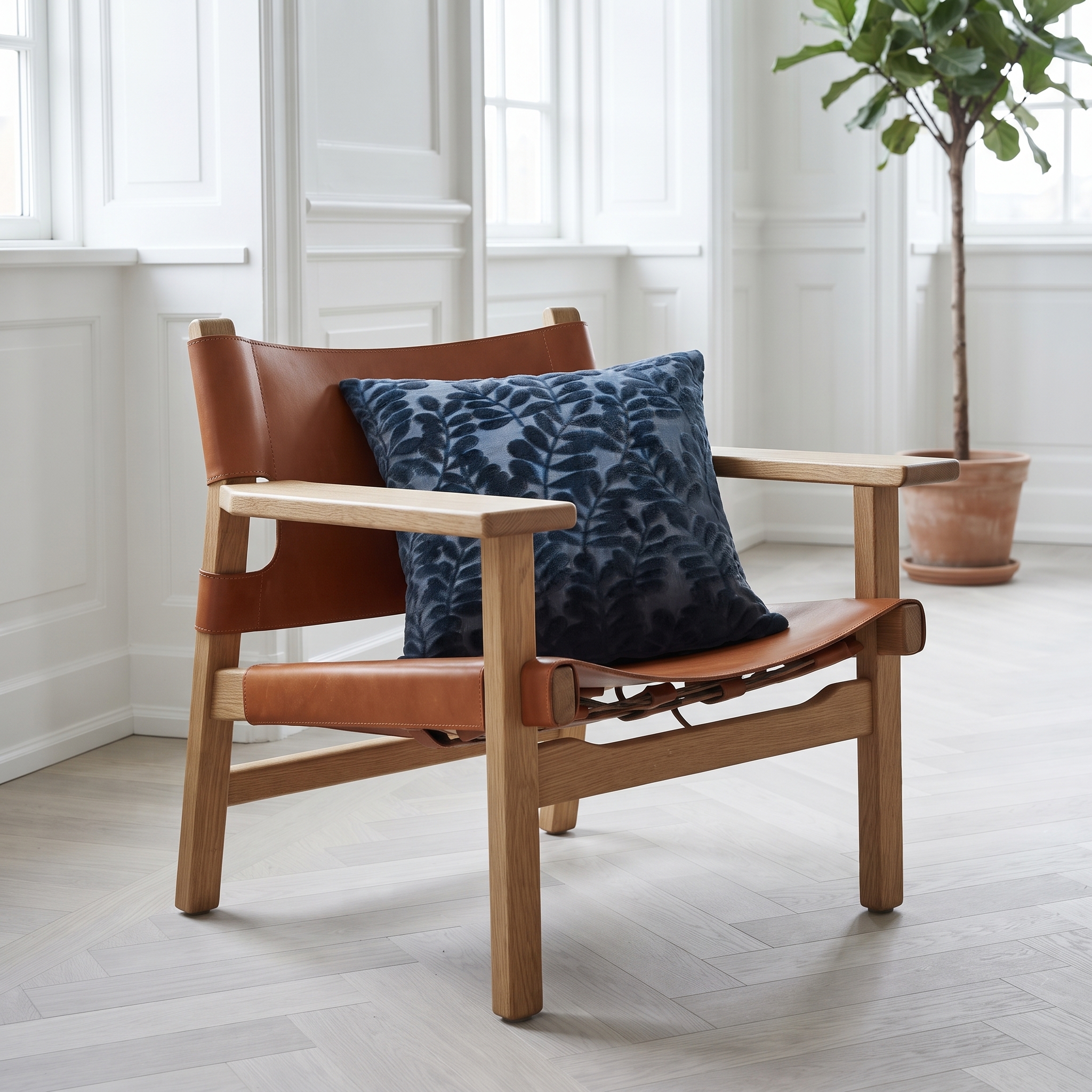 TILIA - blå sofapude 45x45 cm - DKK 219 - Spar 21%